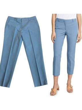 Simons Contemporaine sky blue slim fit ankle cigarette pants Sz 6 NWOT